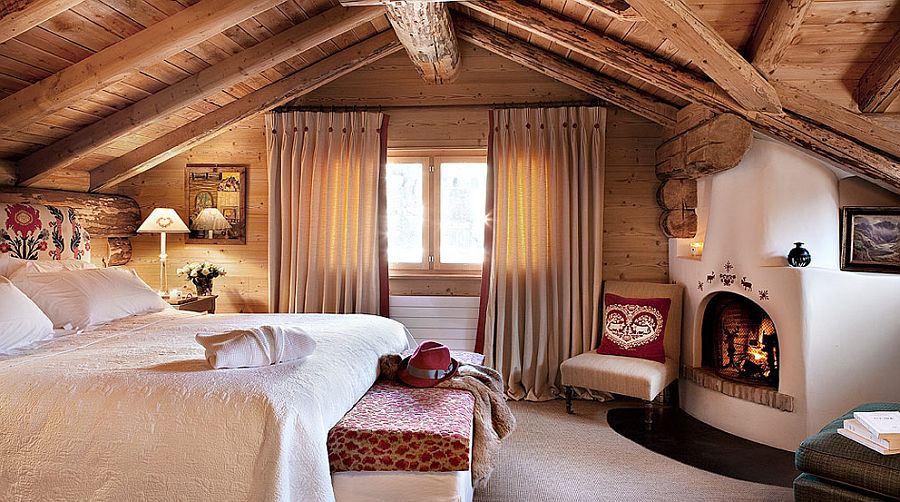 adelaparvu.com despre Klosters Ski Chalet, cabana din lemn luxoasa in Elvetia (4)