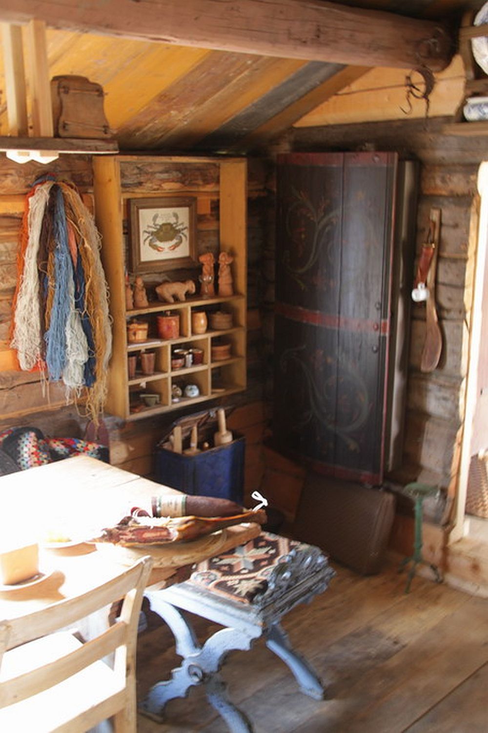 adelaparvu.com despre casa traditionala norvegiana salvata, restaurator Else Rønnevig, BJoerkheimstoel, Foto Jan Larsen 