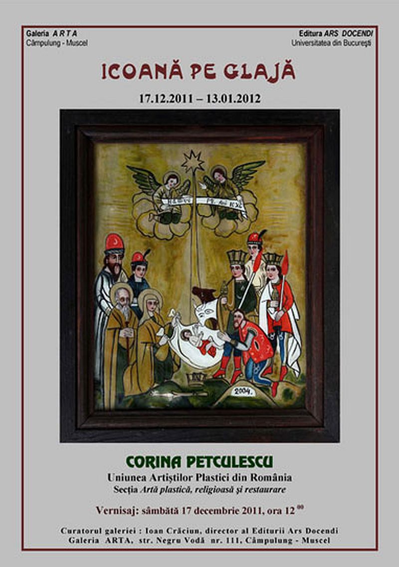 adelaparvu.com despre Corina Petculesc, Dragos Petculescu, mobila traditionala pictata, icoane ortodoxe pictate pe sticla si lemn (26)