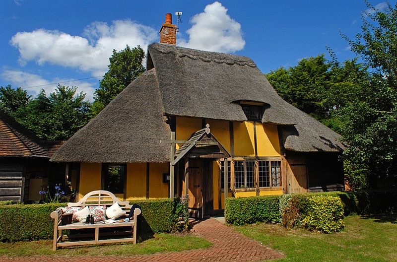 adelaparvu.com despre casa cu acoperis de stuf din Anglia, Marmalade Cottage, Foto Unique Home Stays (3)