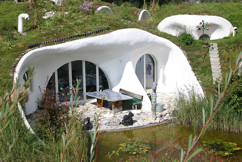 adelaparvu.com despre case organice sub pamant in Dietikon, Elvetia, Earth House Estate Lättenstrasse, arhitect Peter Vetsch (6)