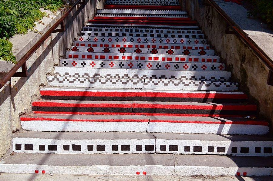 adelaparvu.com despre arta urbana in Targu Mures, Romania, Rakoczi Stairs in Targu Mures City Romania (4)