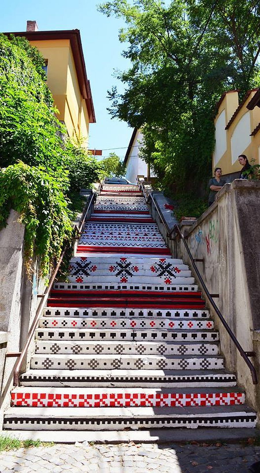 adelaparvu.com despre arta urbana in Targu Mures, Romania, Rakoczi Stairs in Targu Mures City Romania (5)