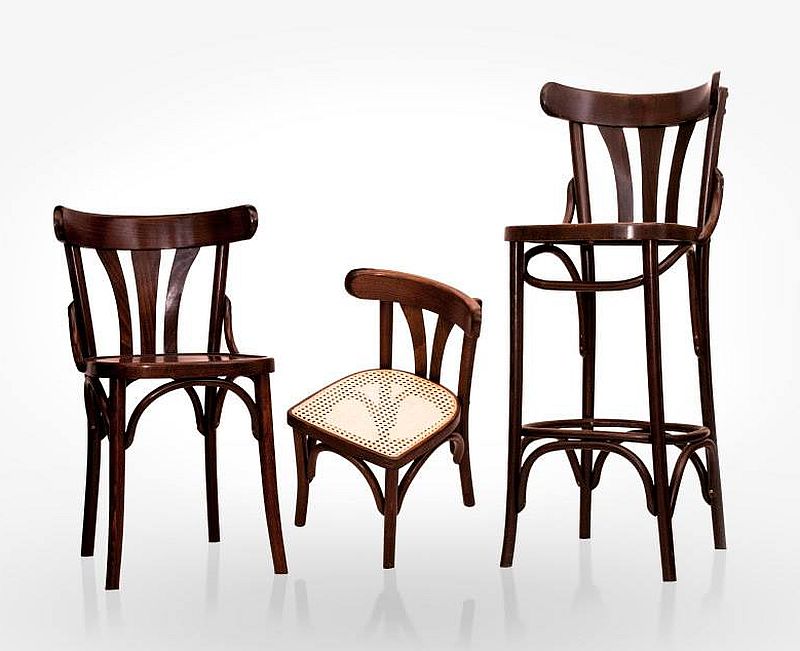 adelaparvu.com despre mobilier din lemn curbat, scaune Thonet, design Phoenix Bucea, Cluj, Romania (33)