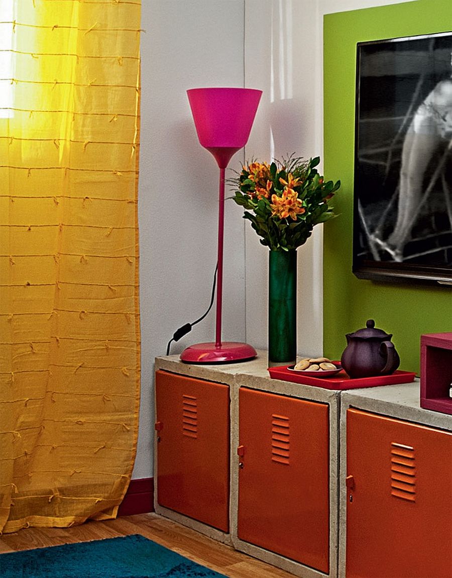 adelaparvu.com despre living mic si colorat, design Adriana Yazbek, Foto Minha Casa (6)