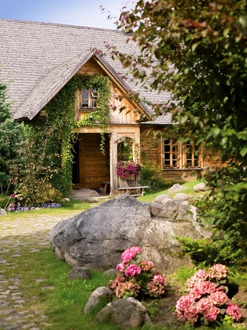 adelaparvu.com despre casa Polonia, casa din lemn si piatra Jaczno, Foto Michal Skorupski  (16)