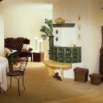 adelaparvu.com despre mobilier in jurul sobelor de teracota, banci pentru sobele de teracota (3)