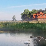 adelaparvu.com despre casa rustica din lemn cu interior clasic, casa Polonia, pensiune Stanica Rzeczna (7)