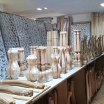 adelaparvu.com despre accesori din lemn si MDF, trafoare, paravane, stalpi, coloane Gold Concept Store (4)