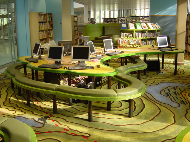 adelaparvu.com despre biblioteca pentru copii, Swiss Cottage Library London, design artist laura Ford, Foto Modus Operandi (1)