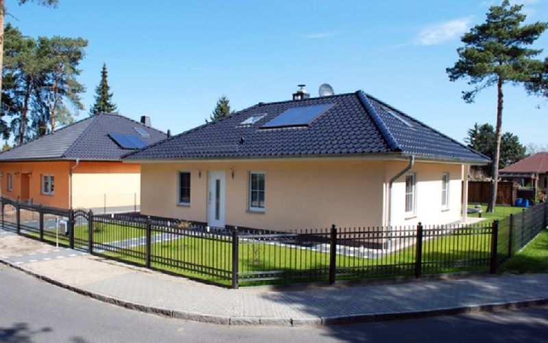 Model casa bungalow-3-100R, Suprafata 100 mp, 4 camere,  Proiect Haus xxl