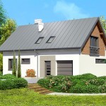 adelaparvu.com despre proiecte de case cu parter si parter si mandarda, Proiect extradom.pl Foto Extradom  (1)