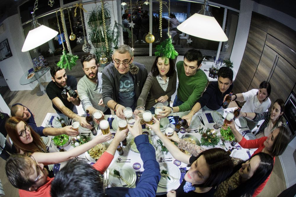 adelaparvu.com despre Sarbatori acasa cu Timisoreana, retete cu bere gatite de Marius Tudosiei