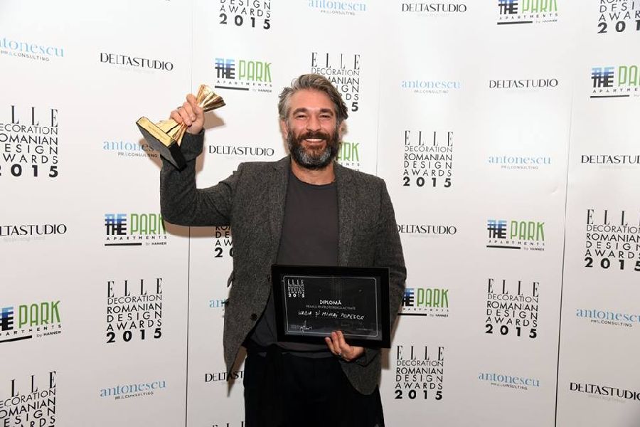 adelaparvu.com despre premiile Elle Decoration 2015, Mihai Popescu premiul pentru intreaga activitate de design