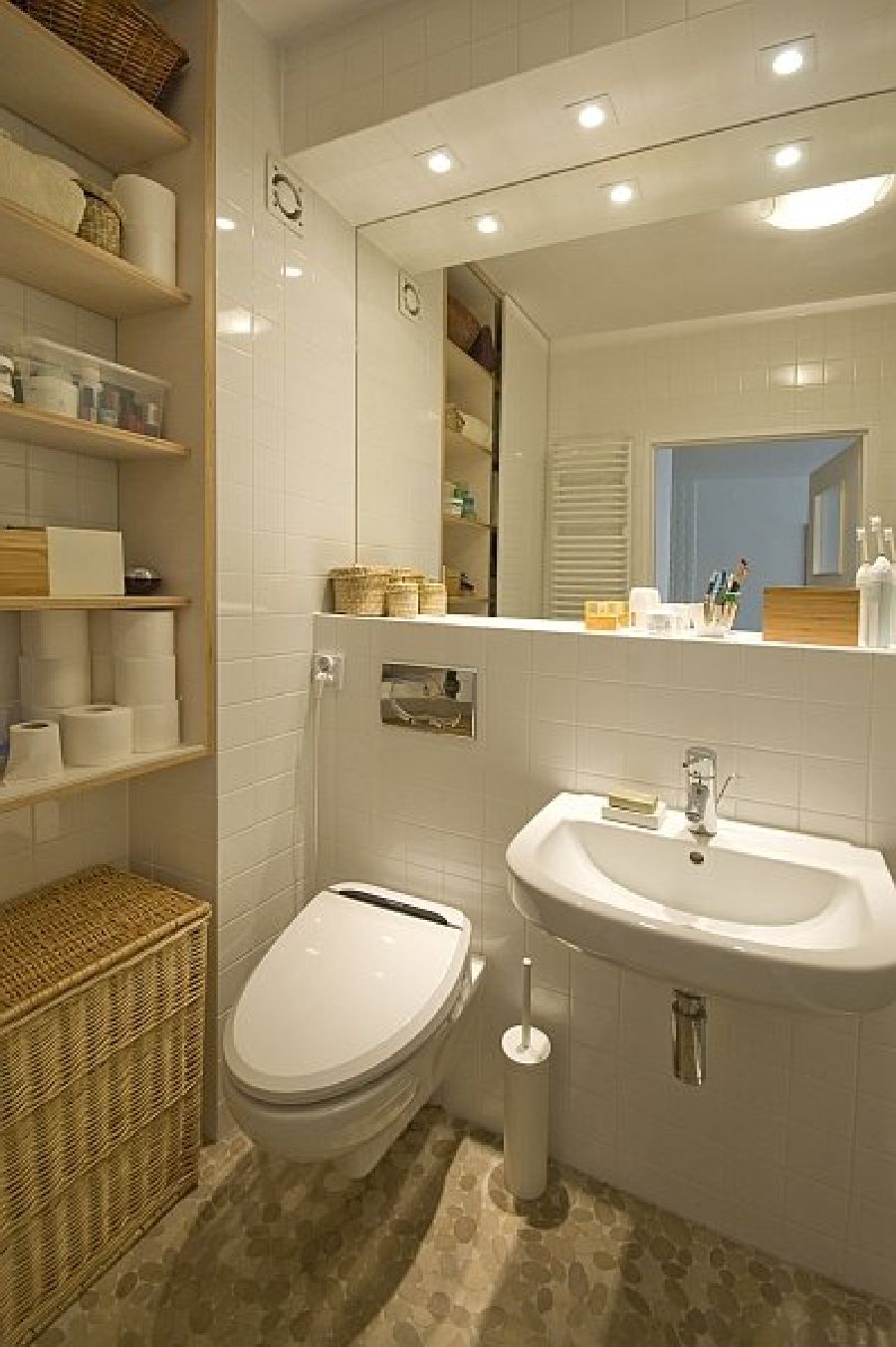 adelaparvu.com despre apartament 41 mp cu doua paturi matrimoniale, design interior arh Daria Pietryka (17)