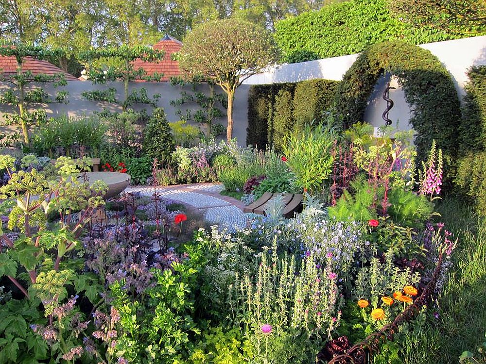 adelaparvu.com despre gradina cu plante medicinale, designer Jekka McVicar, A Modern Apothecary Garden, RHS Chelsea Flower Show 2016 (2)