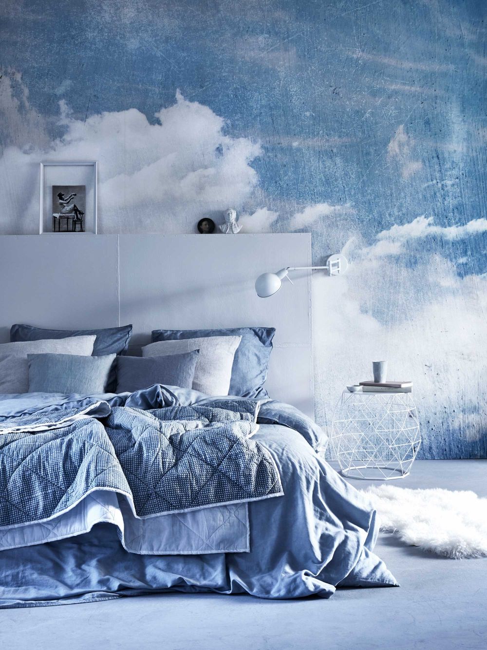 adelaparvu.com despre tapet cu nori, model Cloud Puff, design si foto RebelWalls (4)