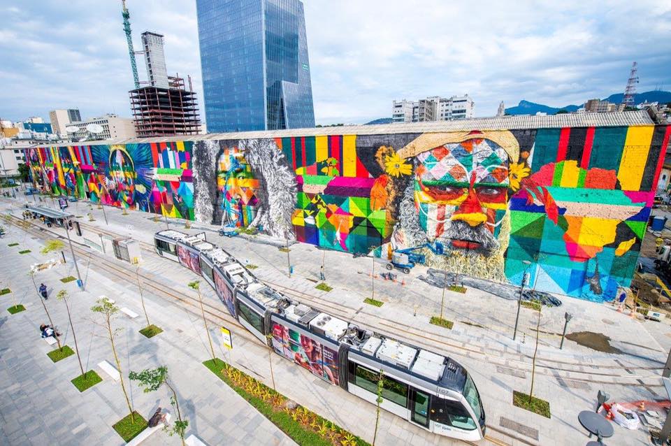 adelaparvu.com despre Eduardo Kobra artistul graffiti al oraselor, murala Indigenous (5)