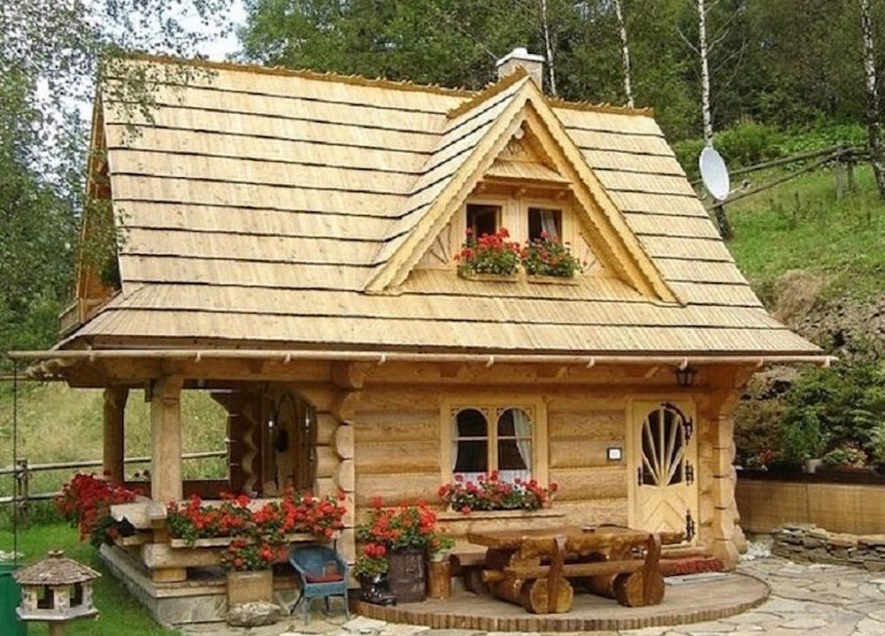 adelaparvu.com despre casa de vacanta din barne lemn, 52 mp, Design si foto The Little Log House Company, Polonia (20)