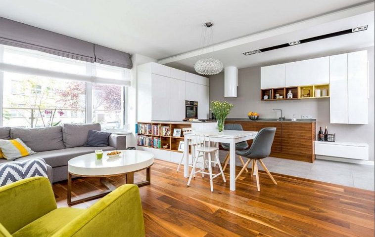 adelaparvu.com despre apartament lung si ingust 70 mp, interior design Desenie, Foto Marcin Urban (6)